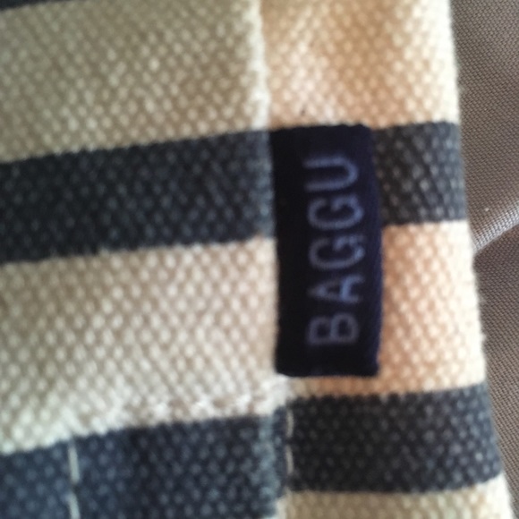 Baggu drawstring backpack: sailor stripe - Picture 3 of 5